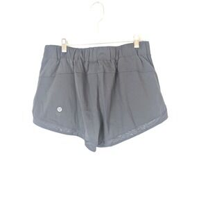 Lululemon Shorts Women's 12‎ Navy Nylon Blend Drawstring Athletic Running